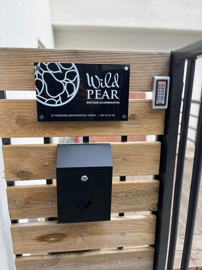 Wild Pear Old Town Boutique Accommodation Охрид Экстерьер фото
